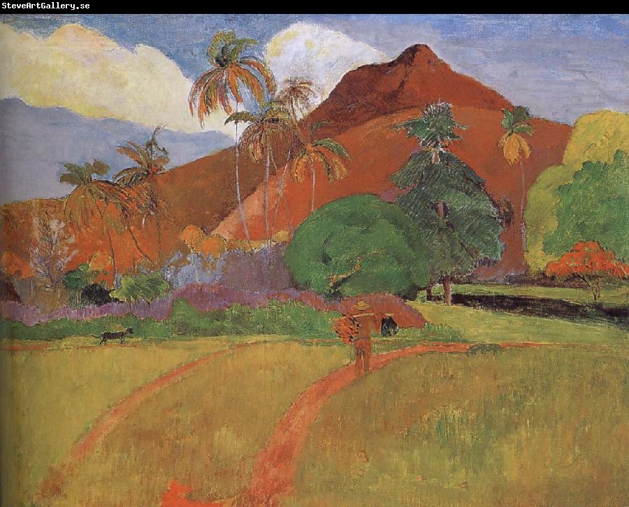 Paul Gauguin Tahitian Landscape